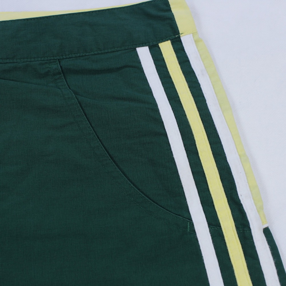 Adidas Originals Men's Athletic Shorts - Bottle Green with 3-Stripes - Size M - Picture 5 of 7